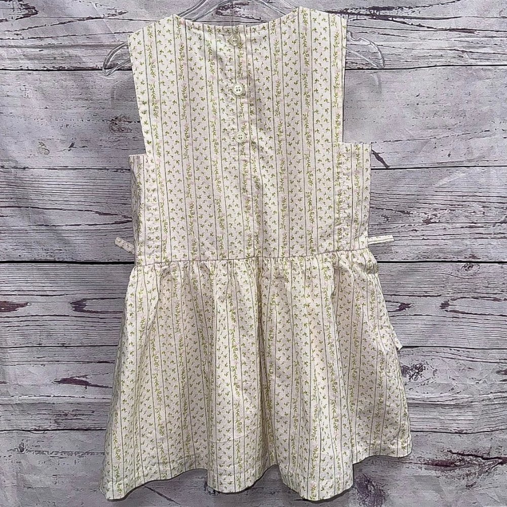 Mini A Ture Sofie Floral Print Dress With Cute Bow Detailing Size 4 Years - Picture 3 of 7